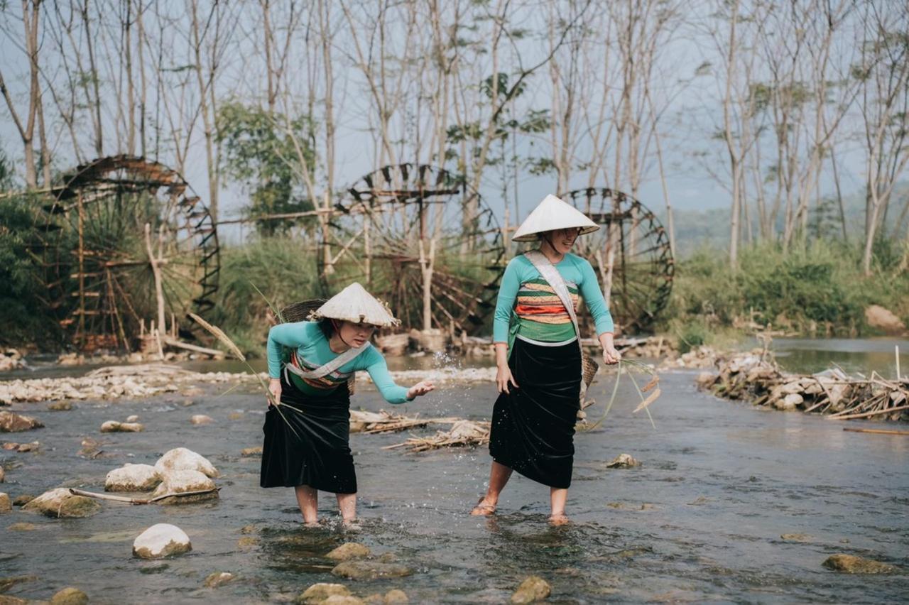 Oh Pu Luong Homestay Huong Ba Thuoc Extérieur photo