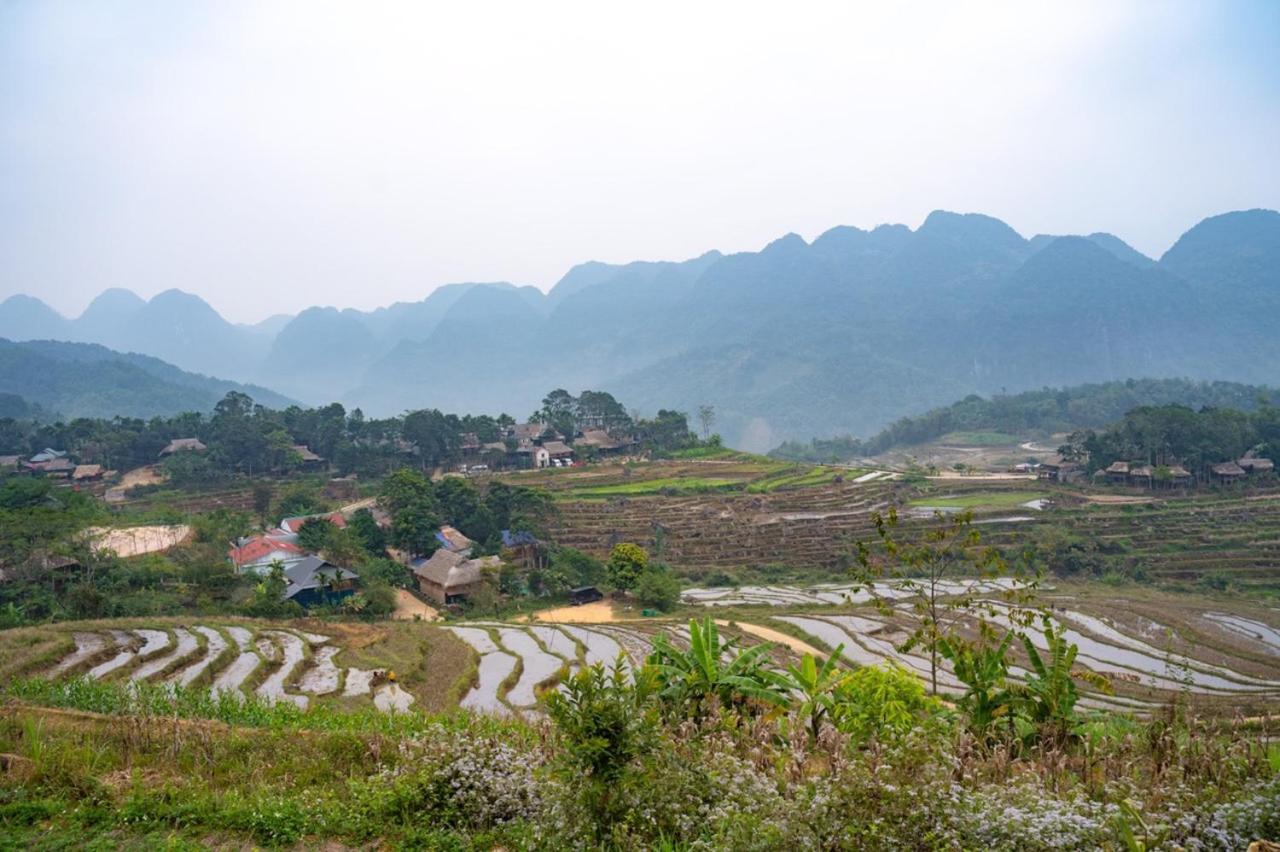 Oh Pu Luong Homestay Huong Ba Thuoc Extérieur photo