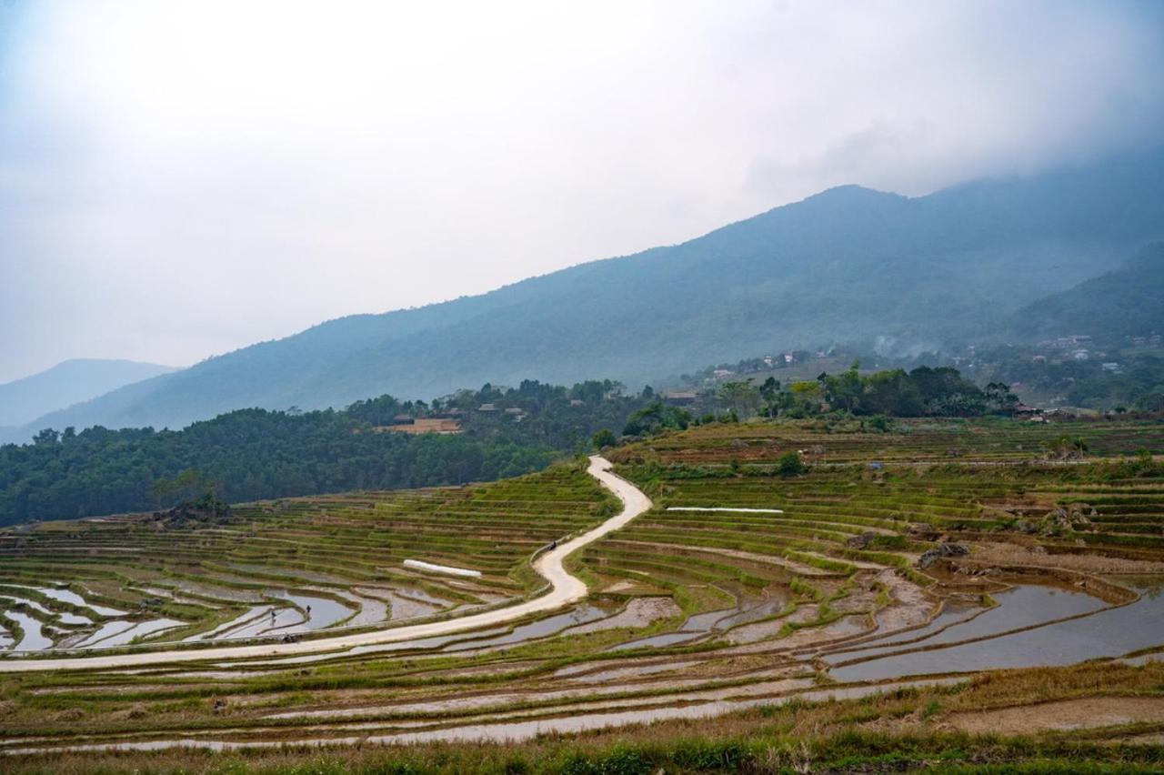 Oh Pu Luong Homestay Huong Ba Thuoc Extérieur photo
