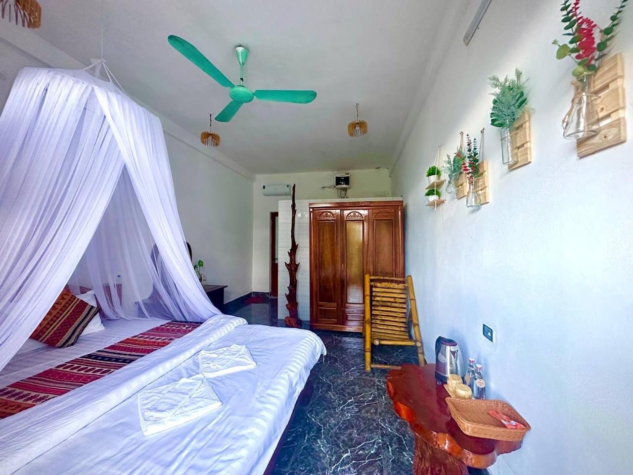 Oh Pu Luong Homestay Huong Ba Thuoc Extérieur photo